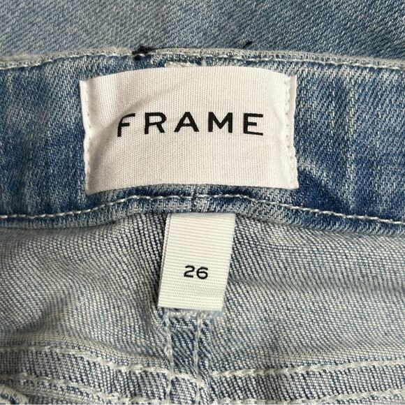 FRAME Le Mini Boot Slit Galestone Wash 26 NWT - Picture 7 of 16